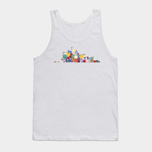 Opera House Button T-shirt Tank Top by creativemonsoon